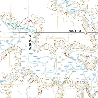 United States Geological Survey Moselle, ND (2020, 24000-Scale) digital map