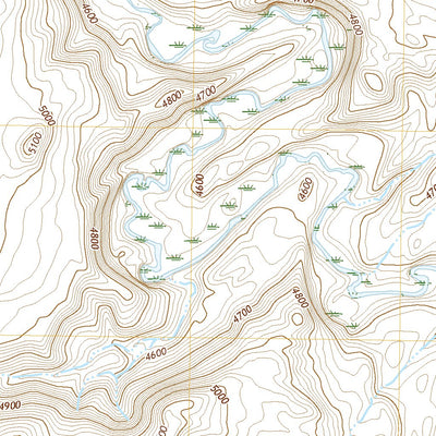 United States Geological Survey Moses Rock, UT (2020, 24000-Scale) digital map