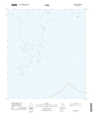 United States Geological Survey Mound Point, LA (2020, 24000-Scale) digital map