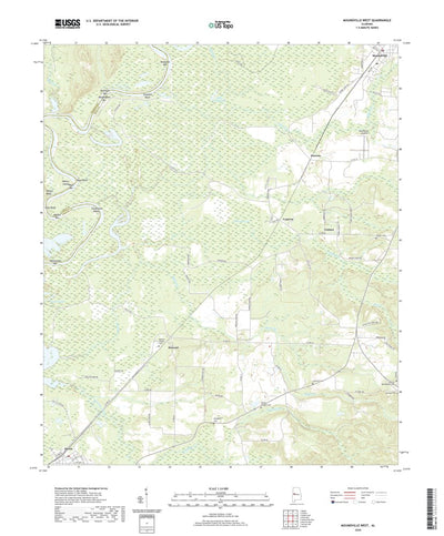 United States Geological Survey Moundville West, AL (2020, 24000-Scale) digital map