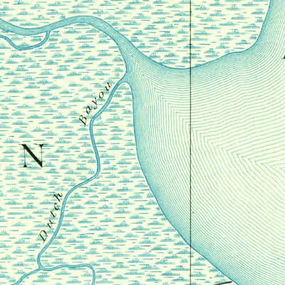 United States Geological Survey Mount Airy, LA (1892, 62500-Scale) digital map