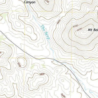 United States Geological Survey Mount Baldy, NM (2020, 24000-Scale) digital map