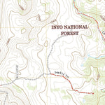 United States Geological Survey Mount Barcroft, CA (2021, 24000-Scale) digital map