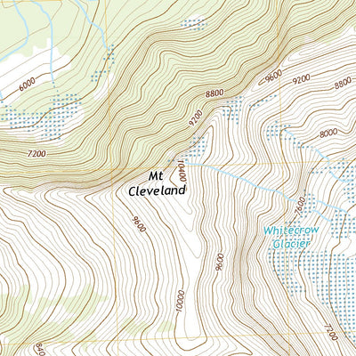 United States Geological Survey Mount Cleveland, MT (2020, 24000-Scale) digital map