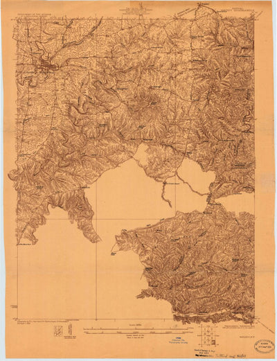 United States Geological Survey Mount Eden, KY (1923, 48000-Scale) digital map