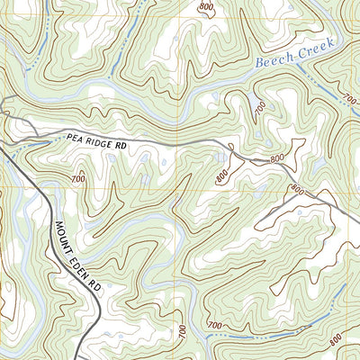 United States Geological Survey Mount Eden, KY (2022, 24000-Scale) digital map
