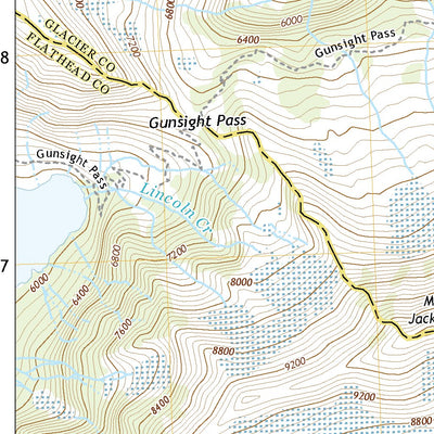 United States Geological Survey Mount Jackson, MT (2020, 24000-Scale) digital map
