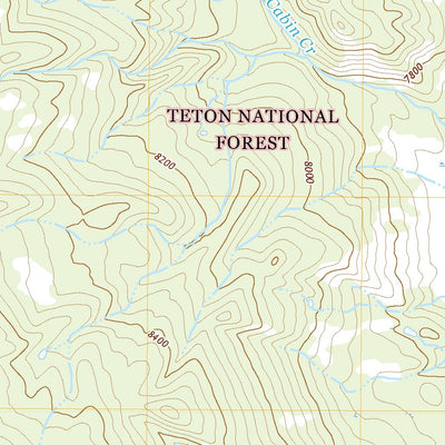 United States Geological Survey Mount Leidy, WY (2021, 24000-Scale) digital map