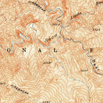 United States Geological Survey Mount Lowe, CA (V2, 1939) digital map