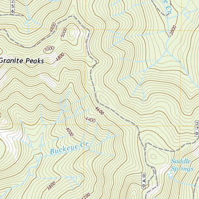 United States Geological Survey Mount Lowe, OR (2020, 24000-Scale) digital map