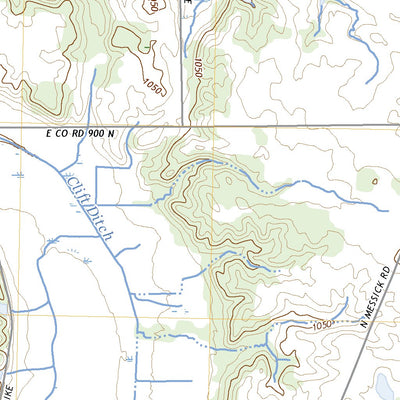 United States Geological Survey Mount Pleasant, IN (2022, 24000-Scale) digital map