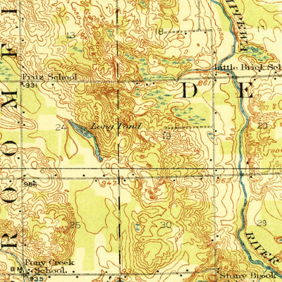 United States Geological Survey Mount Pleasant, MI (1919, 62500-Scale) digital map