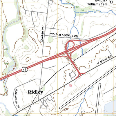 United States Geological Survey Mount Pleasant, TN (2022, 24000-Scale) digital map