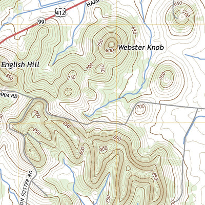 United States Geological Survey Mount Pleasant, TN (2022, 24000-Scale) digital map