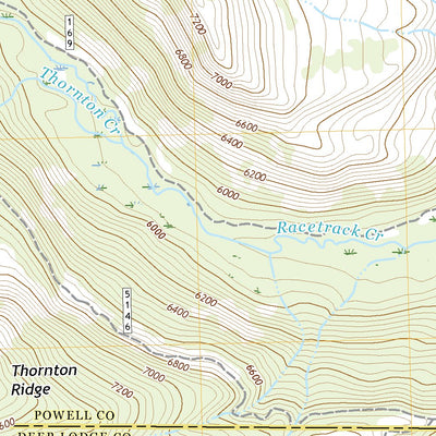 United States Geological Survey Mount Powell, MT (2020, 24000-Scale) digital map