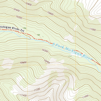 United States Geological Survey Mount Richthofen, CO (2022, 24000-Scale) digital map