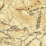 United States Geological Survey Mount Rogers, VA-NC-TN (1939, 62500-Scale) digital map