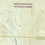 United States Geological Survey Mount Snow, VT (2021, 24000-Scale) digital map