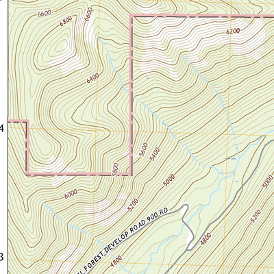 United States Geological Survey Mount Thompson-Seton, MT (2020, 24000-Scale) digital map
