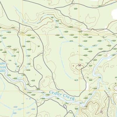 United States Geological Survey Mount Vernon, AL (2020, 24000-Scale) digital map