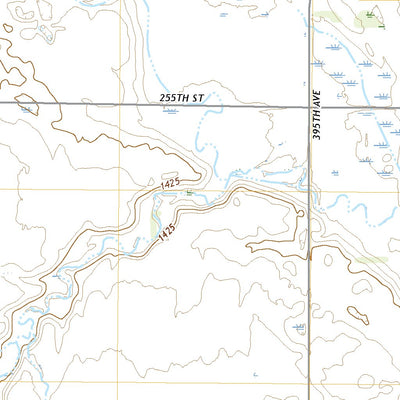 United States Geological Survey Mount Vernon, SD (2021, 24000-Scale) digital map