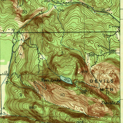 United States Geological Survey Mount Vernon, WA (1943, 62500-Scale) digital map