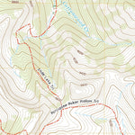United States Geological Survey Mount Wagner, WY (2021, 24000-Scale) digital map