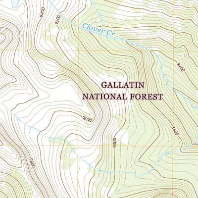 United States Geological Survey Mount Wallace, MT (2020, 24000-Scale) digital map