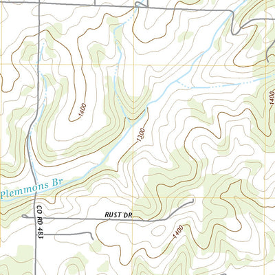 United States Geological Survey Mountain Grove North, MO (2021, 24000-Scale) digital map