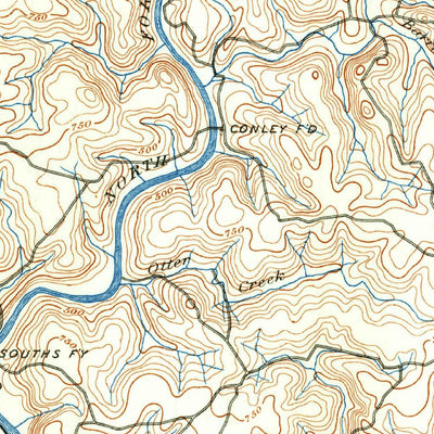 United States Geological Survey Mountain Home, AR-MO (1890, 125000-Scale) digital map