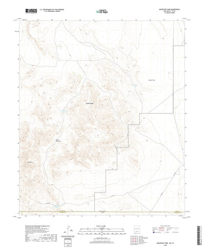 United States Geological Survey Mountain Tank, NM (2020, 24000-Scale) digital map