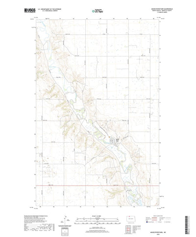 United States Geological Survey Mouse River Park, ND (2020, 24000-Scale) digital map