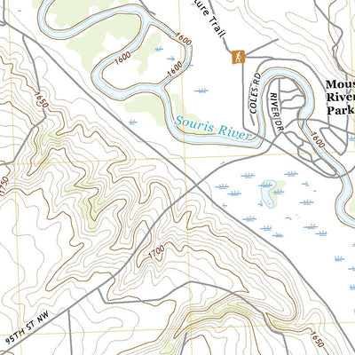 United States Geological Survey Mouse River Park, ND (2020, 24000-Scale) digital map
