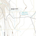 United States Geological Survey Mud Lake Reservoir, OR (2020, 24000-Scale) digital map