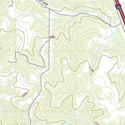 United States Geological Survey Mudge Draw, TX (2022, 24000-Scale) digital map