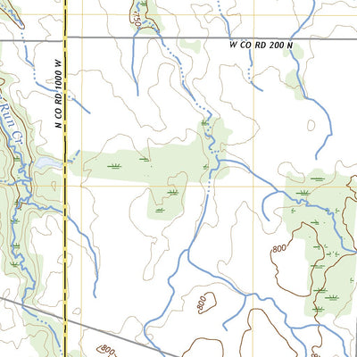 United States Geological Survey Mulberry, IN (2022, 24000-Scale) digital map