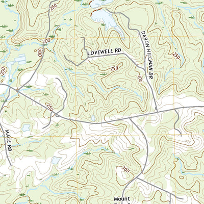 United States Geological Survey Mulberry, MS (2021, 24000-Scale) digital map