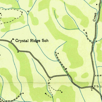 United States Geological Survey Mulberry, TN (1936, 24000-Scale) digital map