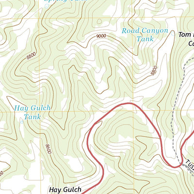 United States Geological Survey Mule Canyon, NM (2020, 24000-Scale) digital map