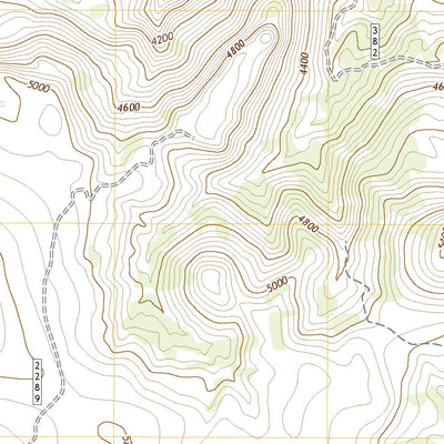 United States Geological Survey Mule Hoof Bend, AZ (2021, 24000-Scale) digital map
