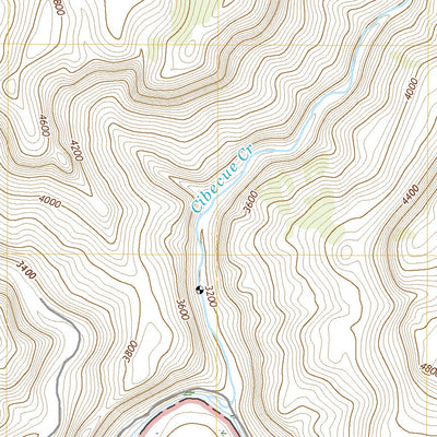 United States Geological Survey Mule Hoof Bend, AZ (2021, 24000-Scale) digital map