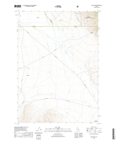 United States Geological Survey Mulkey Bar, ID (2020, 24000-Scale) digital map