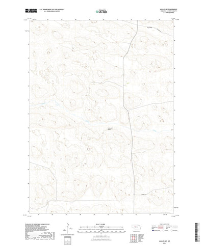 United States Geological Survey Mullen NE, NE (2021, 24000-Scale) digital map