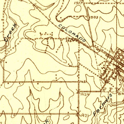 United States Geological Survey Mullin, TX (1925, 48000-Scale) digital map