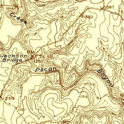 United States Geological Survey Mullin, TX (1925, 48000-Scale) digital map