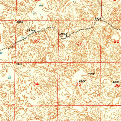 United States Geological Survey Mumper, NE (1949, 62500-Scale) digital map