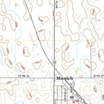 United States Geological Survey Munich, ND (2020, 24000-Scale) digital map