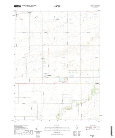 United States Geological Survey Murdock, IL (2021, 24000-Scale) digital map