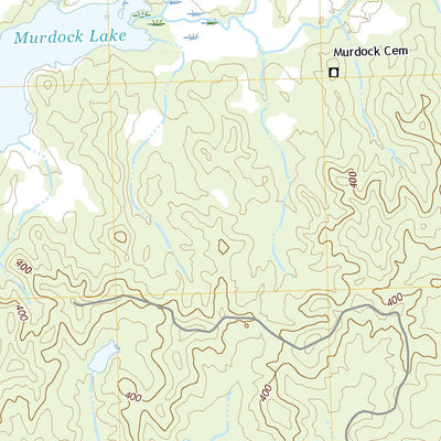 United States Geological Survey Murdock Lake, MS (2020, 24000-Scale) digital map