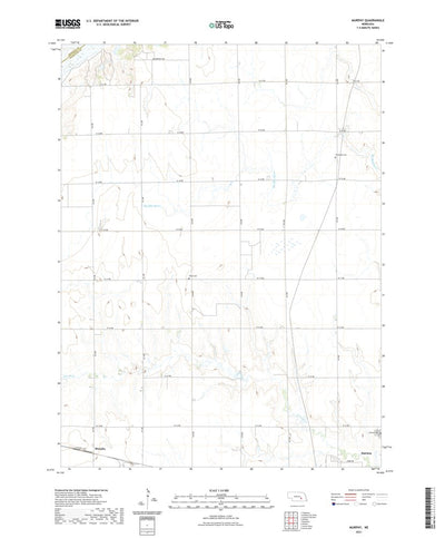 United States Geological Survey Murphy, NE (2021, 24000-Scale) digital map